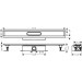 Hansgrohe Komplettset uBox universal für Standardinstall.900mm für DR FS
