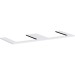 Hansgrohe Konsole Xilesa E 1375x550mm  m. 2 Ausschnitt f.Aufsatzwasch.ge MW