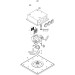 Hansgrohe Kopfbrause 300/300 1jet Axor Decke UP chrom