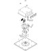 Hansgrohe Kopfbrause 300/300 2jet Axor Decke UP chrom