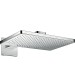 Hansgrohe Kopfbrause 460 2jet Axor chrom mit Brausearm eckig
