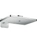 Hansgrohe Kopfbrause 460 3jet Axor chrom mit Brausearm SoftCube