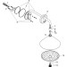 Hansgrohe Kopfbrause Axor Front mit Brausearm chrom