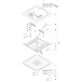 Hansgrohe Kopfbrause Axor Starck ShowerHeaven 970x970mm edelstahl mit Licht