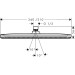 Hansgrohe Kopfbrause Raindance Alive Q  210/340 1jet EcoSmart MW