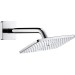 Hansgrohe Kopfbrause Raindance E 240 Air 1jet 251mmx151mm mit Brausearm 240mm chrom