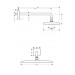 Hansgrohe Kopfbrause Raindance E 360 Air 1jet 360mmx190mm mit Brausearm 390mm chrom