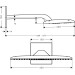 Hansgrohe Kopfbrause Raindance E 420 Air 2jet 430mmx220mm Brausearm 385mm chr.f.ibox
