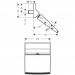 Hansgrohe Kopfbrause Raindance Rainfall 150 DN15 chrom
