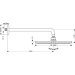 Hansgrohe Kopfbrause Raindance S 300 2jet EcoSmart 300mm mit Brausearm 390mm chrom