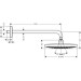 Hansgrohe Kopfbrause Raindance Select S 240 2jet EcoSmart 240mm Brausearm 390mm chr.