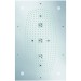 Hansgrohe Kopfbrause Rainmaker rechteckig chrom mit Licht