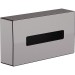 Hansgrohe Kosmetiktuchbox AddStoris brushed black chrome 