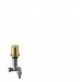 Hansgrohe Küchen-Geräteabsperrventil Brushed Brass