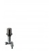 Hansgrohe Küchen-Geräteabsperrventil Polished Black Chrome
