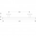 Hansgrohe Haltegriff Logis 300mm brushed nickel 