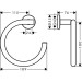 Hansgrohe Handtuchring Logis Universal chrom 