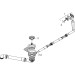 Hansgrohe Manuelle Ab- und Überlaufgarnitur 660 D14-10 BSO