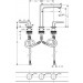 Hansgrohe 3-Loch Waschtischarmatur 160 Metropol brushed bronze