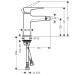 Hansgrohe Metropol Bidetmischer chrom mit Push-Open Ablaufgarnitur