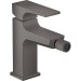 Hansgrohe Bidetmischer Metropol mit Push-Open Ablaufgarnitur brushed black chrome