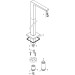 Hansgrohe Metropol Wanneneinlauf bodenstehend, chrom 32531000