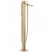 Hansgrohe Metropol Wannenmischer Brushed Bronze Fertigset zur Bodenmontage 