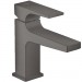 Hansgrohe Metropol Waschtischmischer 100 Brushed Black kurzer Auslauf mit Push-Open Ablaufg.