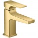 Hansgrohe Metropol Waschtischmischer 100 Polished Gold Optikkurzer Auslauf mit Push-Open Ablaufg.