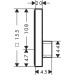 Hansgrohe Mischer, Unterputz, ShowerSelect, Fertigset, 2 Verbraucher, chrom