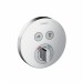 HG Mischer Unterputz ShowerSelect S Fertigset 2 Verbraucher chrom