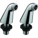 Hansgrohe Montageset Wannenmischer Aufputz chrom für Wannenrandmontage