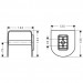 Hansgrohe Papierrollenhalter Axor Urquiola chrom