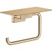 Hansgrohe Papierrollenhalter mit Ablage AddStoris brushed bronze