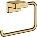 Hansgrohe Papierrollenhalter ohne Deckel AddStoris polished gold