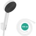 Hansgrohe Porterset Pulsify 105 1jet mit Brauseschlauch 1250mm mattweiss