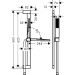 Hansgrohe Pulsify E Brauseset 100 1jet EcoSmart+ mit Brausestange 65 cm Mattweiß
