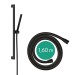 Hansgrohe Pulsify S Brauseset 100 1jet EcoSmart mit Brausestange 65 cm Mattschwarz