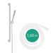 Hansgrohe Pulsify S Brauseset 100 1jet EcoSmart mit Brausestange 65 cm Mattweiß