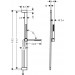 Hansgrohe Pulsify S Brauseset 100 1jet EcoSmart+ mit Brausestange 90 cm Mattschwarz
