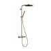 Hansgrohe Pulsify S Puro Showerpipe 260 1jet EcoSmart mit Ecostat Fine Brushed Bronze