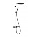 Hansgrohe Pulsify S Puro Showerpipe 260 1jet mit Ecostat Fine Mattschwarz