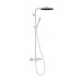 Hansgrohe Pulsify S Puro Showerpipe 260 1jet mit Ecostat Fine Mattweiß
