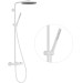 Hansgrohe Pulsify S Puro Showerpipe 260 1jet mit Ecostat Fine Mattweiß