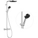 Hansgrohe Pulsify S Puro Showerpipe 260 1jet mit Ecostat Fine und Handbrause 3jet Chrom