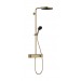 Hansgrohe Pulsify S Showerpipe 260 1jet EcoSmart mit ShowerTablet Select 400 Brushed Bronze