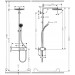 Hansgrohe Pulsify S Showerpipe 260 1jet EcoSmart mit ShowerTablet Select 400 Mattschwarz