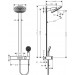 Hansgrohe Pulsify S Showerpipe 260 2jet mit ShowerTablet Select 400 Brushed Bronze