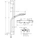 Hansgrohe Pulsify Select S Brausesystem 105 3jet Relaxation EcoSmart mit Ecostat Element und Brausestange 65 cm Chrom