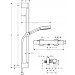 Hansgrohe Pulsify Select S Brausesystem 105 3jet Relaxation EcoSmart mit Ecostat Fine und Brausestange 65 cm Chrom